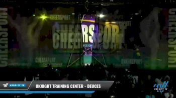 Uknight training center - Deuces [2021 L2 Youth - Medium Day 1] 2021 CHEERSPORT National Cheerleading Championship