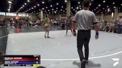 100 lbs Round 3 (6 Team) - Doria Hamlet, Feelin Peachy vs Anjelah Jackson, BRAWL