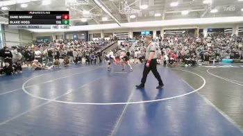 165 lbs Cons. Round 1 - Zane Murray, Uintah vs Blake Hoeg, Tooele