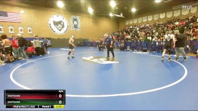 132 lbs Champ. Round 2 - Ethan Zuniga, Immanuel vs Jace Lipska, Casa Roble