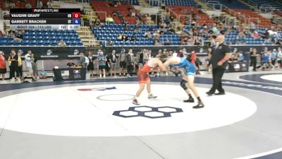 113 lbs Champ. Rd Of 128 - Vaughn Graff, Oregon vs Garrett Bracken, Utah