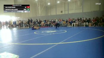 144 lbs Champ. Round 1 - Gronte Williams, Mendenhall HS vs Ian Shepherd, Desoto Central