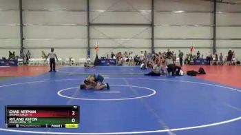 72 lbs Round 3 - Chad Artman, Nauman Green vs Ryland Aston, Minion Green