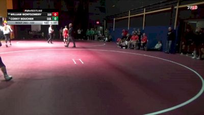 132 lbs Round 2 - Corky Boucher, Carlisle vs William Montgomery, Xavier, Cedar Rapids