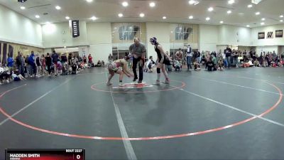 117 lbs Quarterfinal - Julianna Ocampo, Beast Mode Wrestling Club vs Madden Smith, Indiana