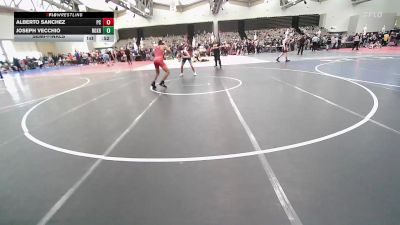 130-H2 lbs Semifinal - Alberto Sanchez, Port Chester vs Joseph Vecchio, Roxbury