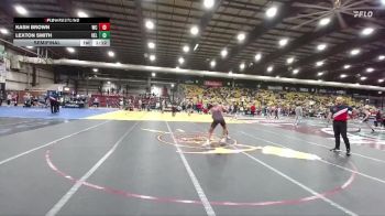 157 lbs Semifinal - Lexton Smith, Velva vs Kash Brown, Williams County