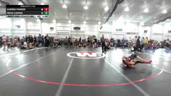 71.4-77 lbs 3rd Place - Aubree Parker, MI vs Priya Capizzi, VA