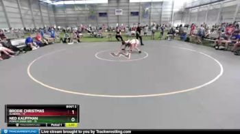 120 lbs Round 1 (8 Team) - Brodie Christmas, Alabama vs Ned Kauffman, Pennsylvania Red