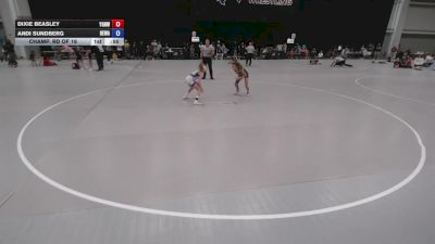 69.7-75.4 lbs Champ. Rd Of 16 - Dixie Beasley, Young Guns Nashville Wrestling vs Andi Sundberg, Berge Elite Wrestling Academy