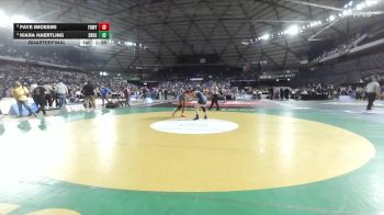 Girls 3A 170 lbs Quarterfinal - Faye Imoesiri, Federal Way (Girls) vs Kiara Haertling, Southridge (Girls)