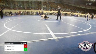 76 lbs Consi Of 16 #2 - Logan Whited, Perry Wrestling Academy vs Catch Fawver, Clinton Youth Wrestling