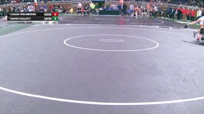 D1-132 lbs Cons. Semi - Logan Welmerink, Rockford vs Gavin Culloty, Clarkston