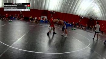 190 lbs Round 1 (8 Team) - Gregory Heavey, Wheaton Warrenville South vs Griffin Kostecka, Cambridge-Isanti Blue