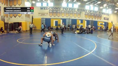 150 Blue Quarterfinal - Armand Williams, South Dade vs Breckin Lukanich, Bartram Trail H.S.