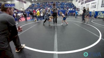 100 lbs Rr Rnd 2 - Blakely Harak, Hennessey Takedown Club vs Jayci Thompson, Little Axe Takedown Club