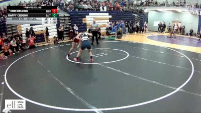 135 lbs. Champ. Round 1 - Raffy Cedeno, Battle vs Erin Delling, Parkway Central