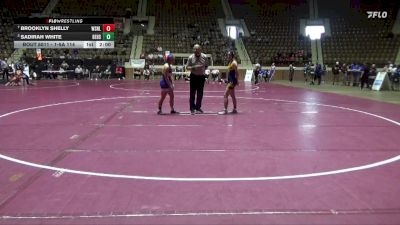 1-5A 114 Quarterfinal - Brooklyn Shelly, W. S. Neal vs Sadirah White, Beauregard HS
