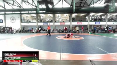 124-136 lbs Cons. Round 2 - Enzo Basso, Thunderbirds vs Brody Griswold, NWo Wrestling