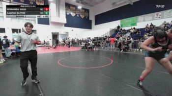 190 lbs Round 1 - Aaliyah Blythe, Chaparral High School vs Fernanda Solis, Pounders Wrestling Club