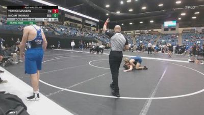 149 lbs Champ. Round 3 - Micah Thomas, Benedictine College vs Trevor Mogren, University Of Saint Mary (KS)
