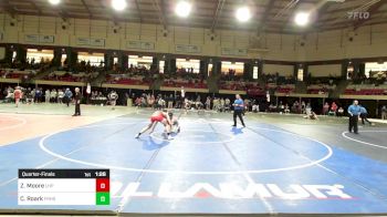 132 lbs Quarterfinal - Zeno Moore, Lake Highland Prep vs Casen Roark, Father Ryan High School