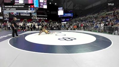 175 lbs Champ. Rd Of 32 - Maximus Evans-Pryor, KS vs Leif Larwin, OR
