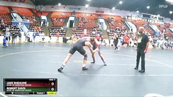 171 lbs Cons. Round 3 - Robert Davis, Level Up Wrestling Center vs Jake Rheaume, Level Up Wrestling Center