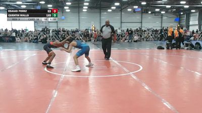 105 lbs Round 3 (12:30pm Saturday) - Quentin Walls, Cali Red vs Esaias Perez, Rebellion