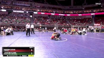 3A-144 lbs Quarterfinal - Mason Lucas, Carlisle vs JahKari Clark, Valley, West Des Moines