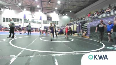 98-106 lbs Rr Rnd 5 - Easton McCartney, Kiefer Youth Wrestling Club vs Grason Baker, Mannford Pirate Youth Wrestling