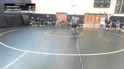 285 lbs Consi Of 8 #2 - Mark Crowley, Ridgefield vs Abdalla Abdalla, New Britain