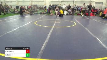 72-B lbs Round 3 - Kori Nader, OH vs Camden Poole, OH