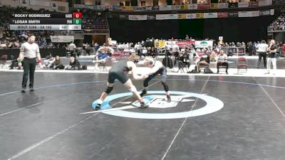 5A 165 lbs 3rd Place Match - Rocky Rodriguez, Gadsden vs Logan Smith, Piedra Vista