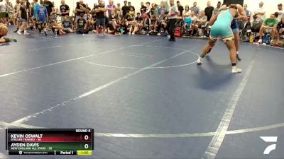 210 lbs Round 6 (8 Team) - Kevin Oswalt, Steller Trained vs Ayden Davis, New England All Stars