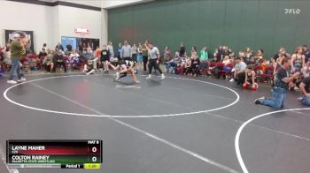 72/76 Quarterfinal - Colton Rainey, Palmetto State Wrestling vs Layne Maher, C2X