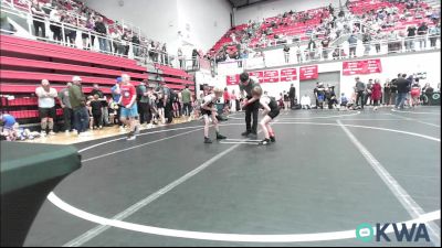 55 lbs Consi Of 4 - Wynston Hensley, Little Axe Takedown Club vs Kash Redditt, Team Nomad