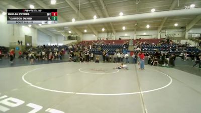 47 lbs Champ. Round 2 - Raylan Cypers, Stallions Wrestling Club vs Dawson Ovard, RWC - Roy Wrestling Club