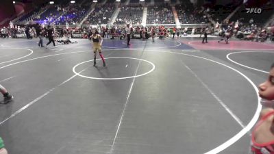 62 lbs Consi Of 8 #1 - Brycen Adams, Touch Of Gold vs Clayton Kazee, Pueblo County WC