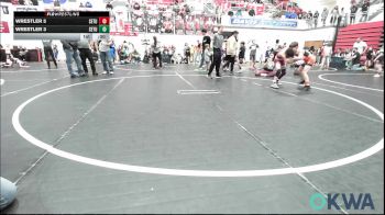 76 lbs Consi Of 8 #2 - Holt Ward, Cowboy Wrestling Club vs Lorenzo Hernandez, ARDMORE TAKEDOWN CLUB