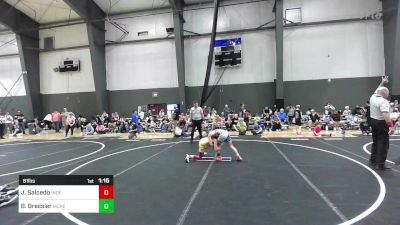 81 lbs Final - Jaegers Salcedo, Independent vs Branson Bressler, McKenzie River Mat Club