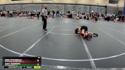 80 lbs Round 1 (8 Team) - Kody Shannon, FCA Hurricanes vs Josh Fitzgerald, Riverheads MS Wrestling