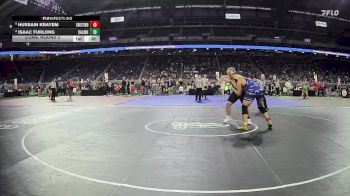 D1-285 lbs Cons. Round 2 - Hussain Krayem, Dearborn Heights Crestwood vs Isaac Furlong, Saline HS