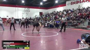 285 lbs 5th Place Match - Nathan Boyce, St John Bosco vs Hector Jimenez, Charter Oak