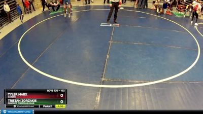 102 lbs Cons. Round 4 - Tristan Zorzakis, Charger Wrestling Club vs Tyler Marx, CARBON