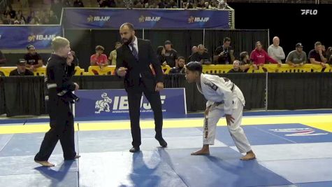 Richard Dalton Hershey vs Odin Xander Quichocho Fegurgur 2026 Pan Kids Jiu-Jitsu IBJJF Championship