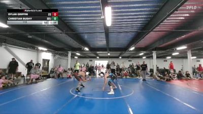 110 lbs Round 3 - Christian Bushy, Revival Jokers vs Dylan Griffin, Steller Trained Embo