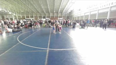 45 lbs Cons. Semi - Brixxlin Caves, Evanston Elite Wrestling vs Benelli Ovard, Evanston Elite Wrestling