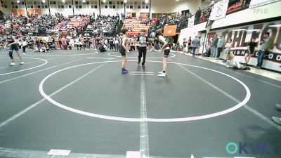 88 lbs Consi Of 8 #1 - Jett Autry, Broken Arrow Wrestling Club vs Levi  Stallworth, Tahlequah