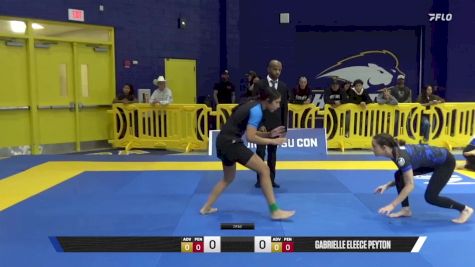 GABRIELLE ELEECE PEYTON vs KINZA HANIF 2025 Pan IBJJF Jiu-Jitsu No-Gi Championship